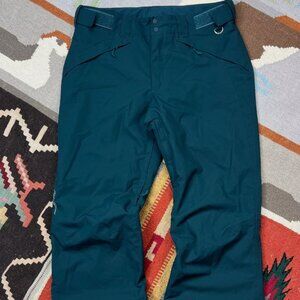 Eddie Bauer Weatheredge Women's Size Small Ski Snow Pants Insulated Green